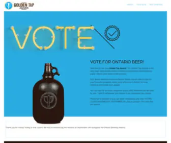 Goldentap.com(Vote For Beer) Screenshot