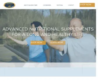 Goldentigerlipids.com(Liposomal Vitamins & Supplements) Screenshot