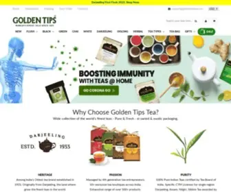 Goldentipstea.com(Golden Tips Tea) Screenshot