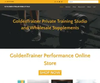 Goldentrainer.com(Gtp or goldentrainer performance studio inc) Screenshot