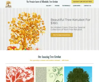 Goldentreeketubah.com(Golden Tree Ketubah) Screenshot