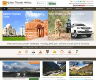 Goldentriangleholiday.com(Golden Triangle Holiday) Screenshot