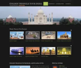 Goldentriangleindiatourism.in(Golden Triangle India) Screenshot