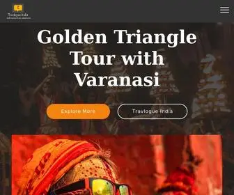 Goldentrianglewithvaranasi.com(Golden Triangle with Varanasi) Screenshot