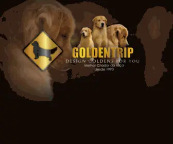 Goldentrip.com.br(Canil Golden Retriever) Screenshot