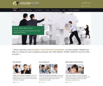 Goldentrust401K.com(Golden Trust Corporation) Screenshot
