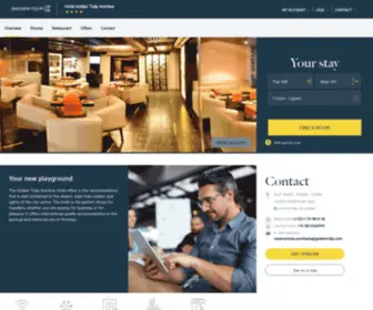 Goldentulipamritsar.com(Four (4) Star Hotels in Amritsar) Screenshot