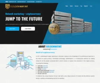 Goldenwayint.com(Golden way int) Screenshot