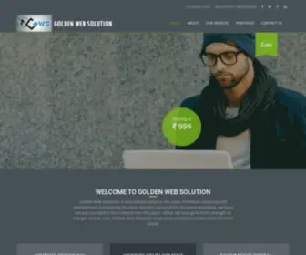 Goldenwebsolution.in(Golden Web Solution) Screenshot