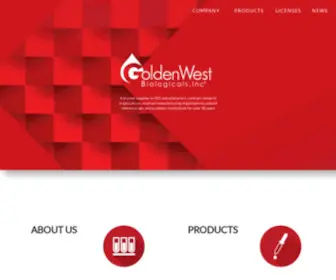 Goldenwestbiologicals.com(Golden West Biologicals) Screenshot