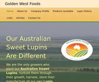 Goldenwestfoods.com(Golden West Foods) Screenshot