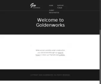 Goldenworks.eu(Design and development center) Screenshot