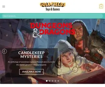 Goldfieldsgames.com.au(Goldfields Toys & Games) Screenshot