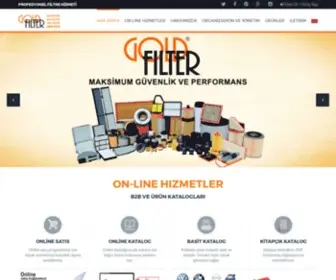 Goldfilter.com.tr(Profesyonel Filtre Hizmetleri) Screenshot