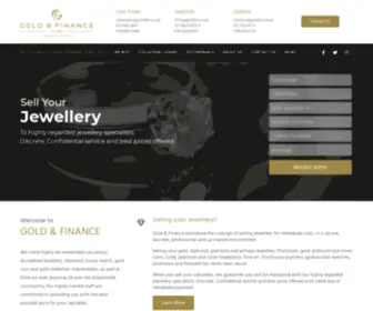 Goldfin.co.za(Selling your Gold or Jewellery for Cash) Screenshot