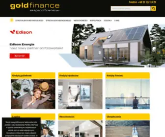 Goldfinance.pl(Credipass) Screenshot