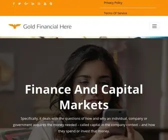 Goldfinancialhere.com(Goldfinancialhere) Screenshot