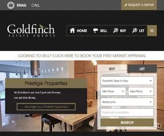 Goldfinchestateagents.co.uk(Estate Agent South Shields) Screenshot