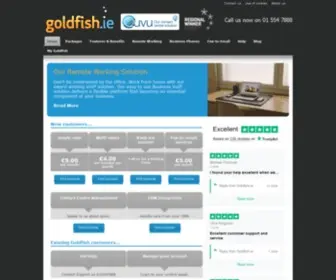 Goldfish.ie(Business phone systems) Screenshot