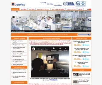 Goldfist.com.vn(Máy giặt công nghiệp) Screenshot