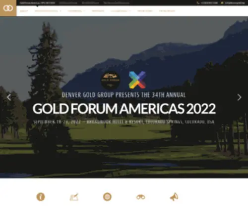 Goldforumamericas.com(Goldforumamericas) Screenshot