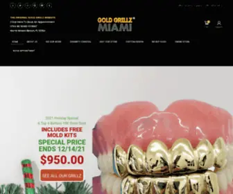 Goldgrillz.miami(GOLD GRILLZ MIAMI) Screenshot