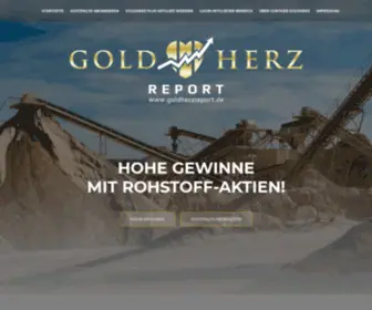 Goldherzreport.de(Profitieren Sie vom Comeback der Rohstoff) Screenshot