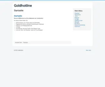 Goldhotline.de(Goldhotline) Screenshot