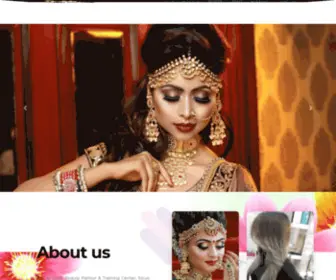 Goldibeautyparlour.com(Goldi Beauty Parlour & Training Center in Gorakhpur) Screenshot