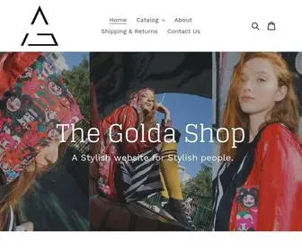 Goldiealon.com(The Golda Shop) Screenshot