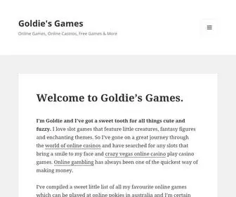 Goldiesgames.com(Top free games) Screenshot