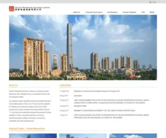Goldinppt.com(Goldin Properties Holdings Limited) Screenshot
