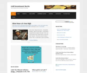 Goldinvestmentstocks.com(Australian Gold Stocks Investment) Screenshot