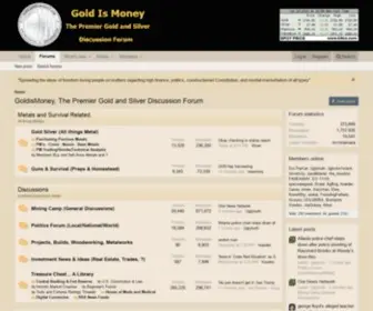 Goldismoney2.com(The Premier Gold and Silver Discussion Forum) Screenshot