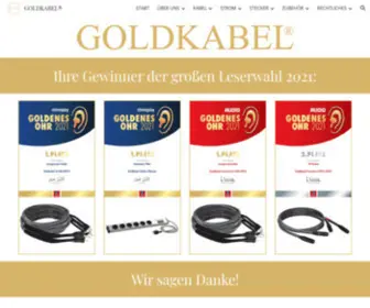 Goldkabel.de(GOLDKABEL) Screenshot