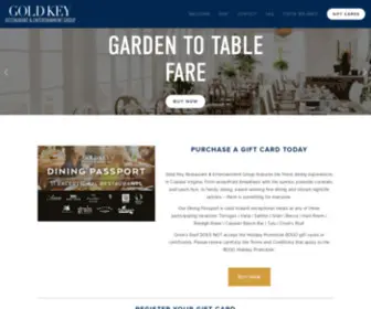 Goldkeyrestaurants.com(Goldkeyrestaurants) Screenshot
