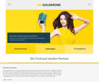 Goldkrone.de(Herzlich willkommen bei der Goldkrone) Screenshot