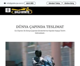 Goldkurye.com.tr(Gold Kurye) Screenshot