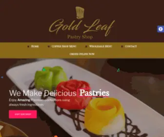 Goldleafbakerycafe.com(Coffee Shop) Screenshot