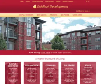 Goldleafdevelopment.com(Goldleaf Development) Screenshot