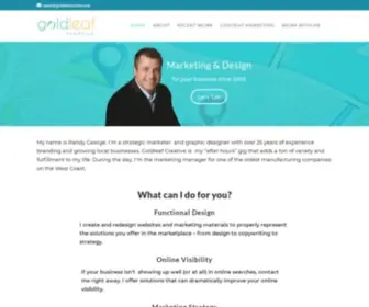 Goldleafonline.com(For your business since 2003 My name) Screenshot