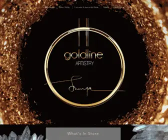 Goldlineartistry.com(Home) Screenshot