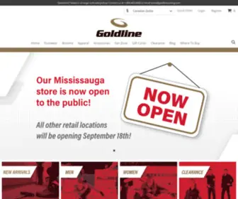 Goldlinecurling.com(Goldline Curling Supplies) Screenshot