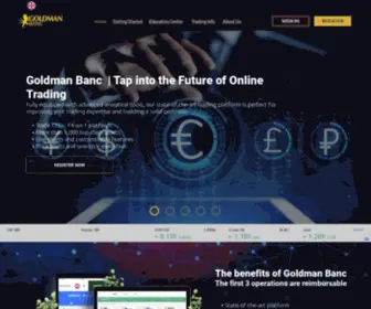 Goldmanbanc.com(Goldman Banc) Screenshot