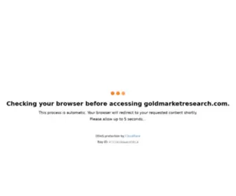 Goldmarketresearch.com(Gold Market Research) Screenshot