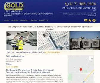 Goldmechanical.net(Gold Mechanical Inc) Screenshot