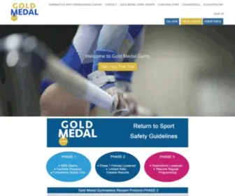 Goldmedalgyms.com(Goldmedalgyms) Screenshot