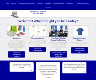 Goldmedalideas.com(Gold Medal Ideas) Screenshot