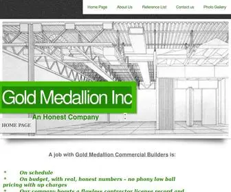 Goldmedallioninc.com(Home Page) Screenshot