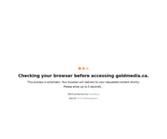 Goldmedia.ca(Gold Media) Screenshot